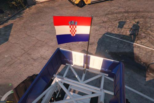 Croatian flag for Marshall